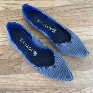 Rothy’s The Point Black/Grey Size 8.5